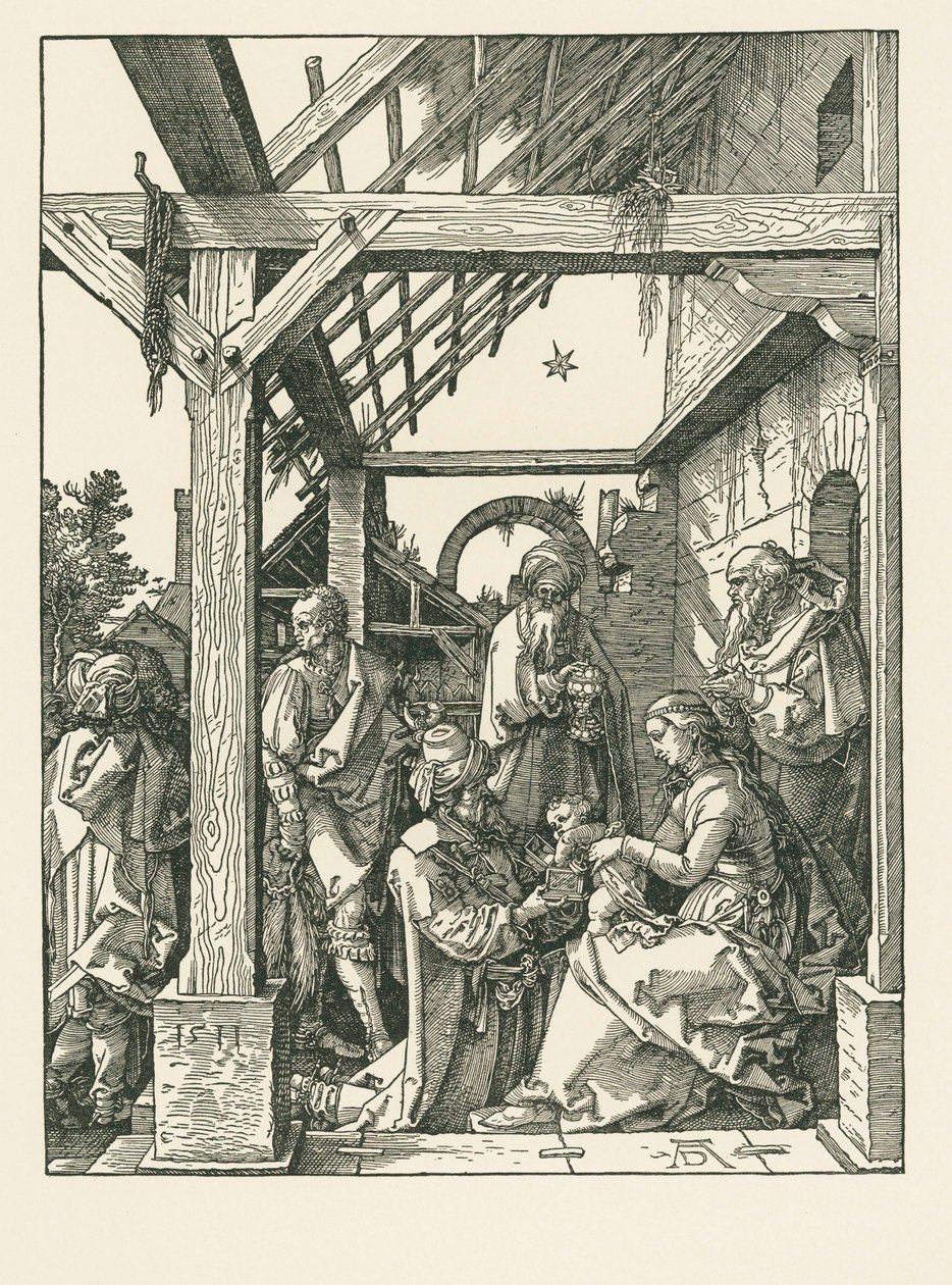 A Adoração dos Magos de Albrecht Dürer or Duerer