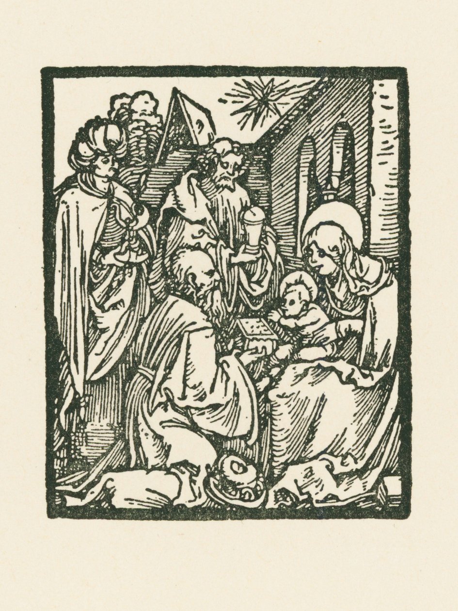 A Adoração dos Magos de Albrecht Dürer or Duerer