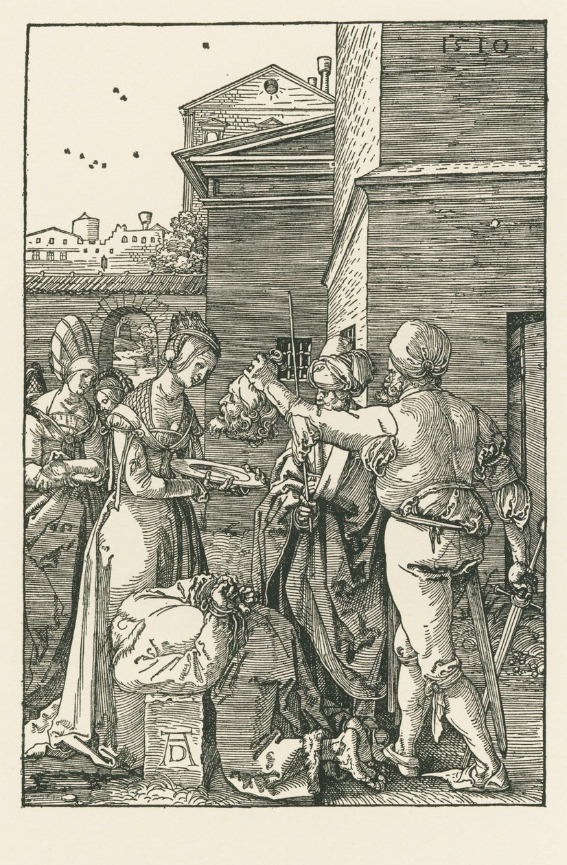A decapitação de São João Batista de Albrecht Dürer or Duerer