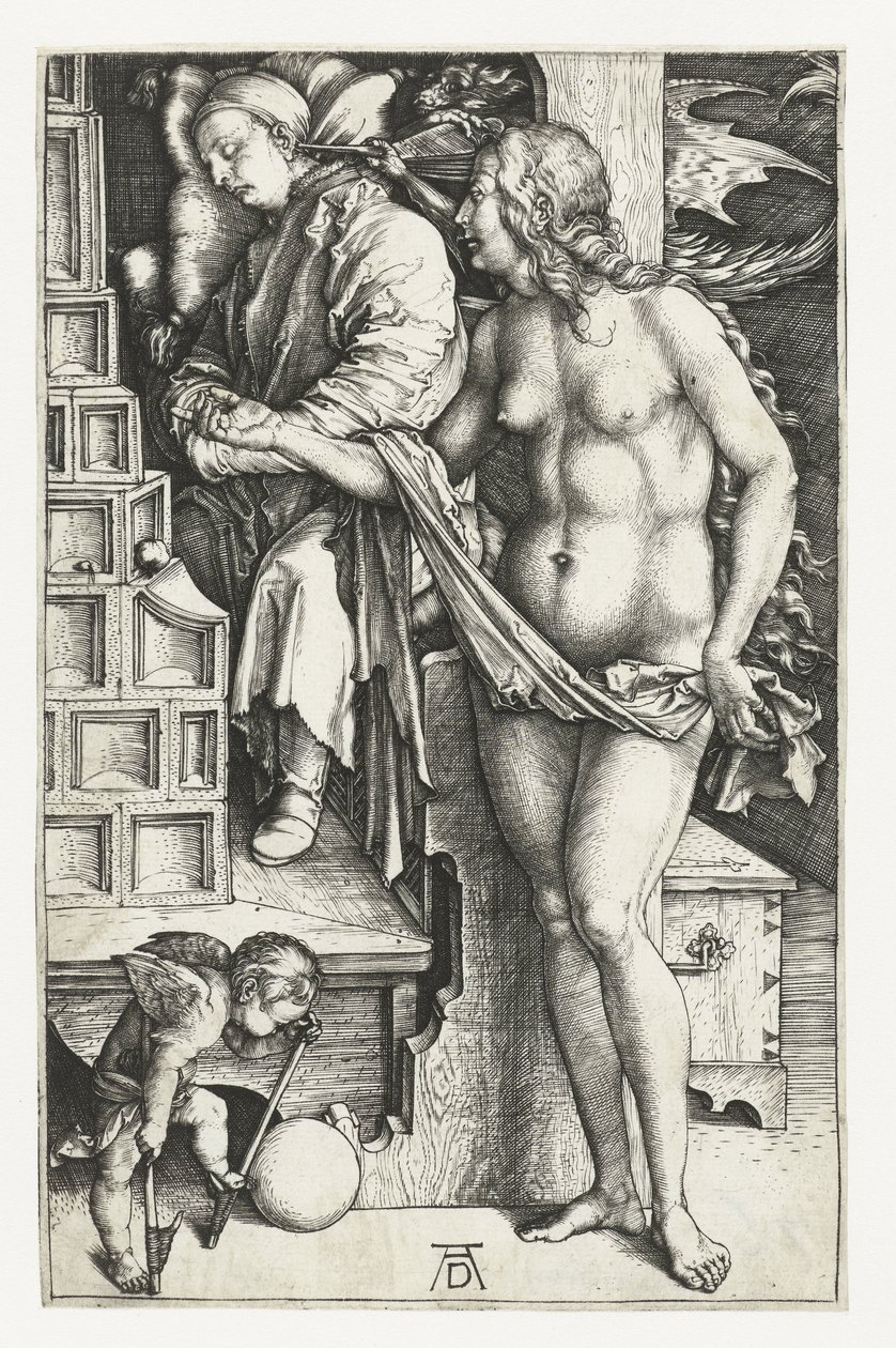 O sonho do médico de Albrecht Dürer or Duerer