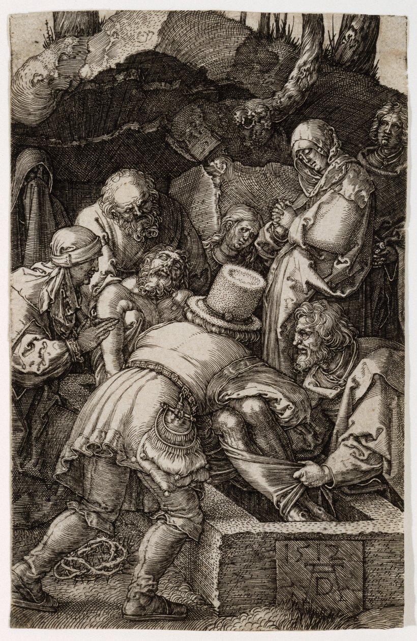 O Entombamento de Albrecht Dürer