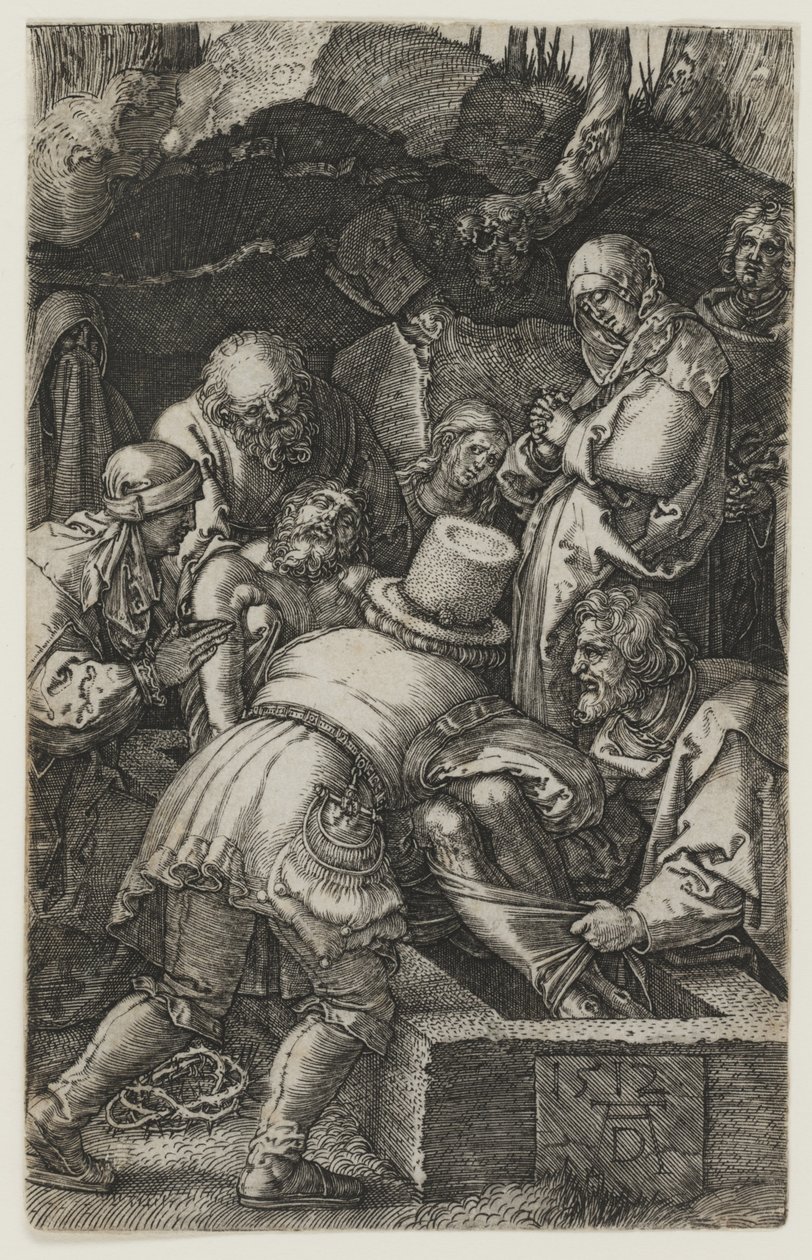 O sepultamento de Cristo de Albrecht Dürer