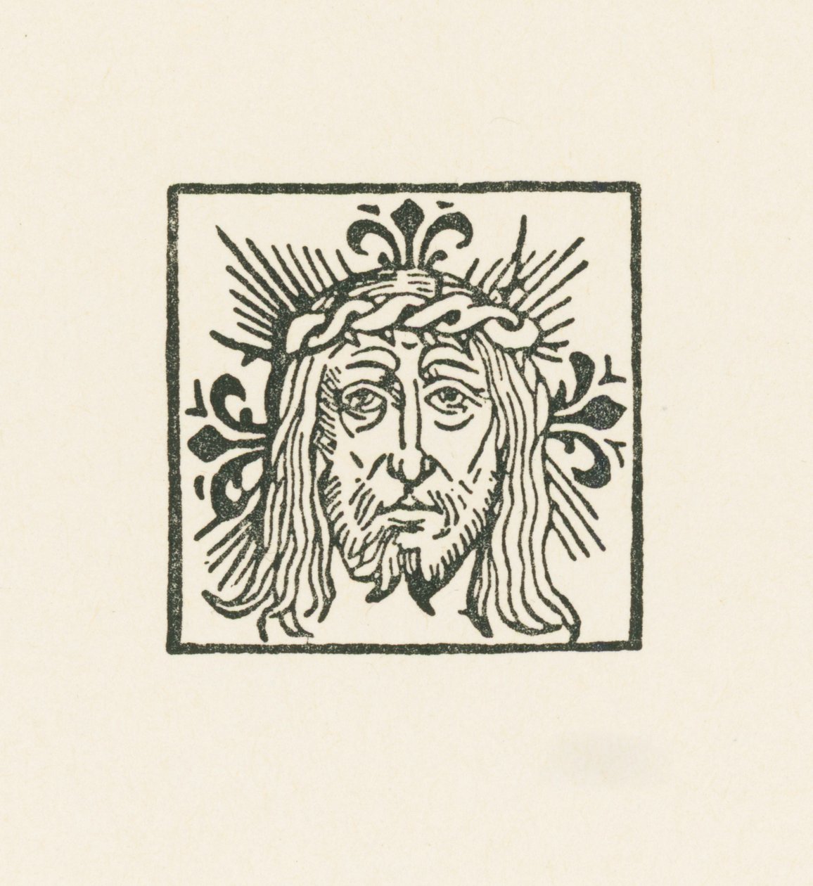 A cabeça de Cristo de Albrecht Dürer or Duerer