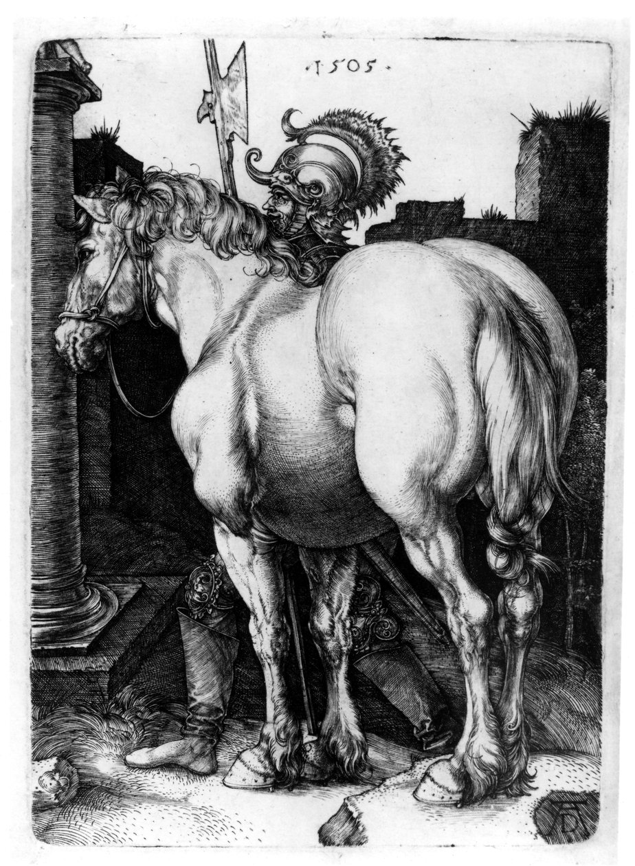 O Grande Cavalo, 1509 de Albrecht Dürer