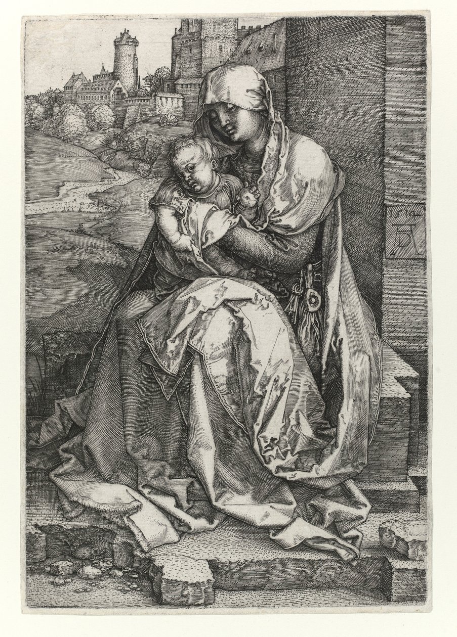 A Madona do Muro, 1514 de Albrecht Dürer