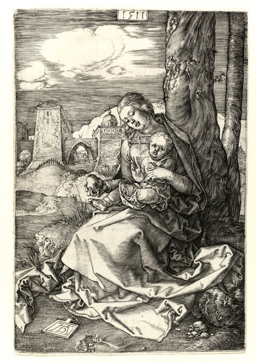 A Virgem com a pêra de Albrecht Dürer
