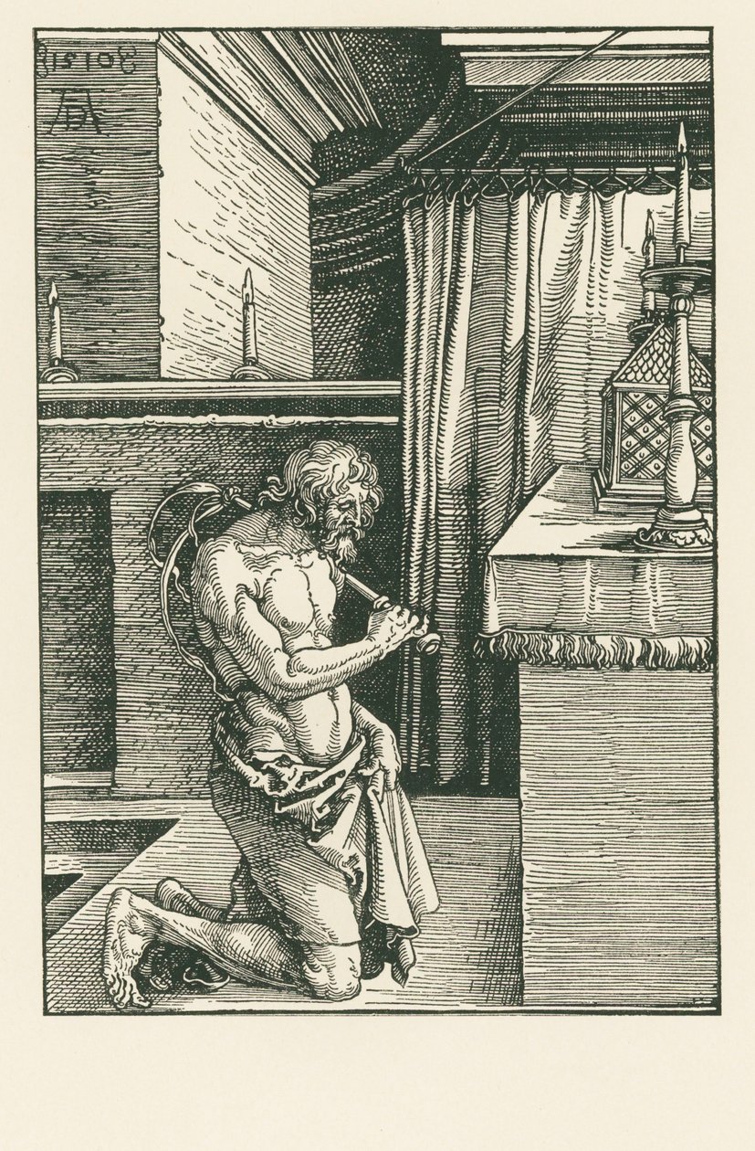 O Penitente de Albrecht Dürer or Duerer