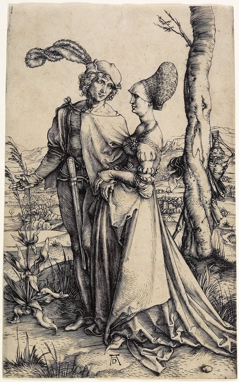 A Promenade, c. 1496 de Albrecht Dürer