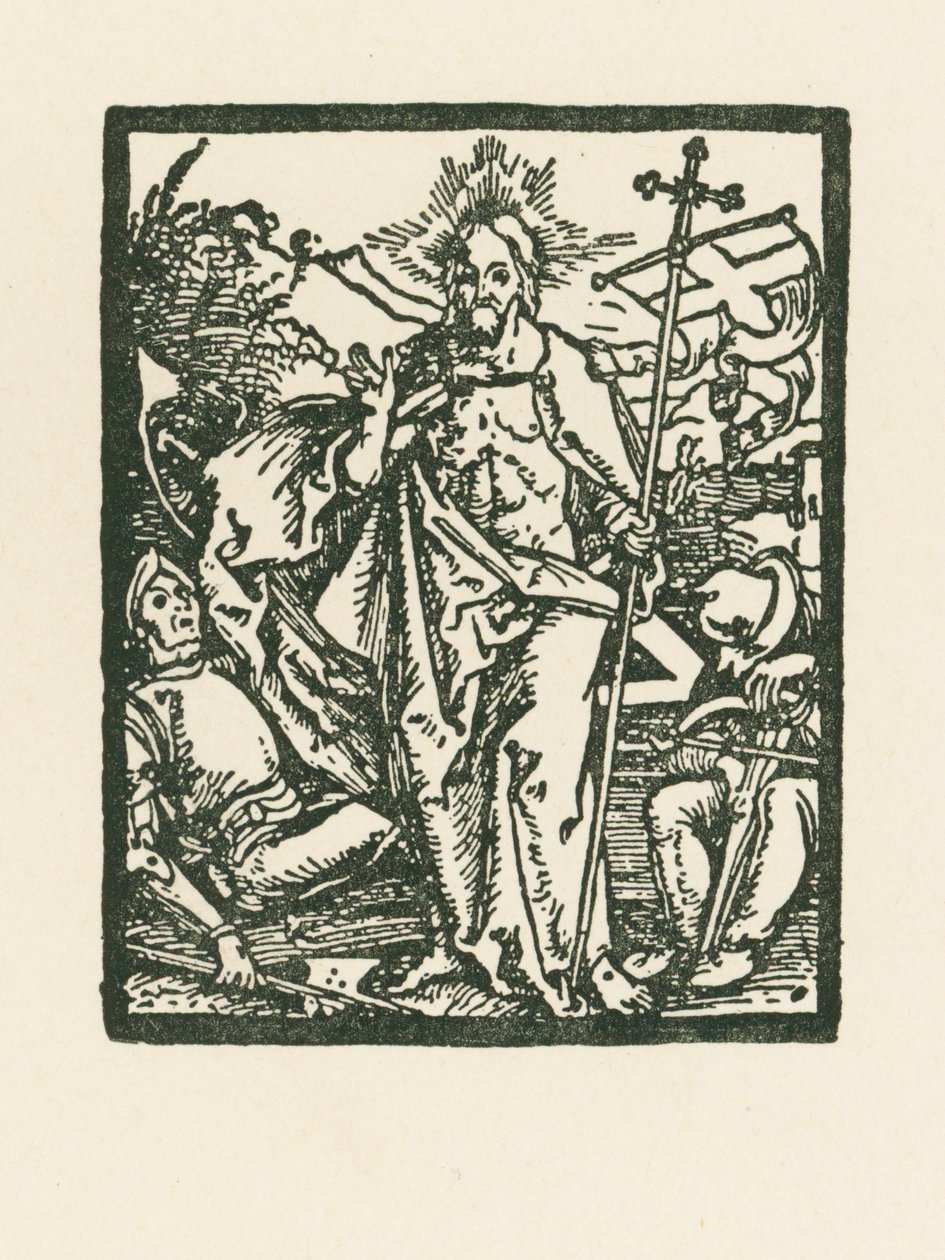 A ressurreição de Cristo de Albrecht Dürer or Duerer
