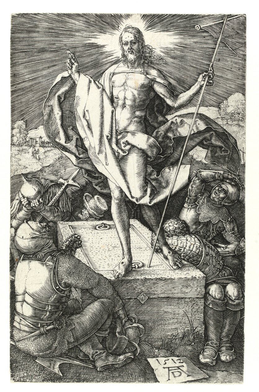 A ressurreição de cristo de Albrecht Dürer