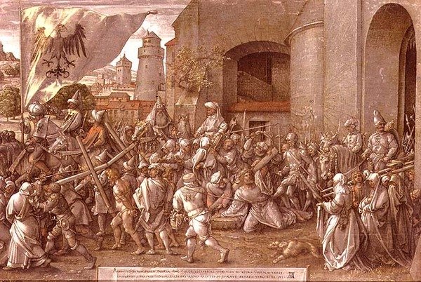 O Caminho do Calvário de Albrecht Dürer