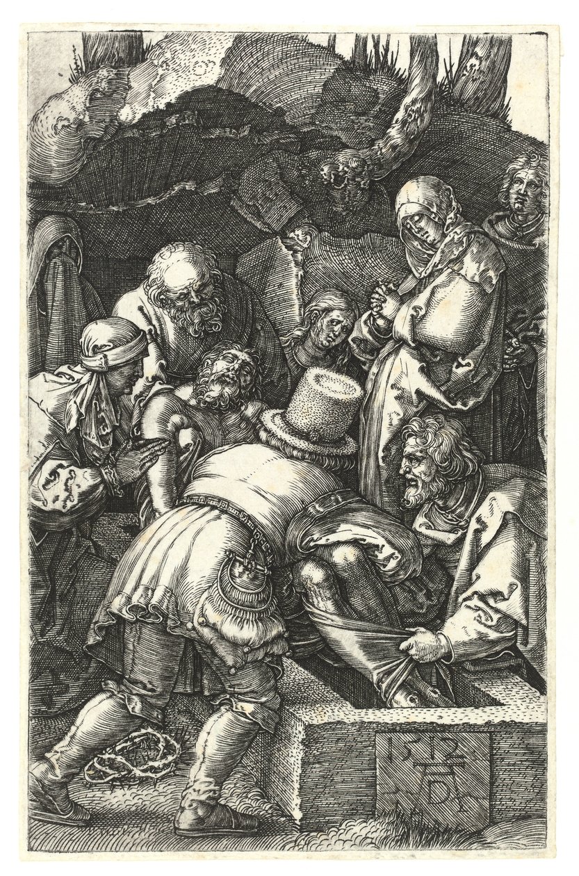 O enterro de Cristo de Albrecht Dürer