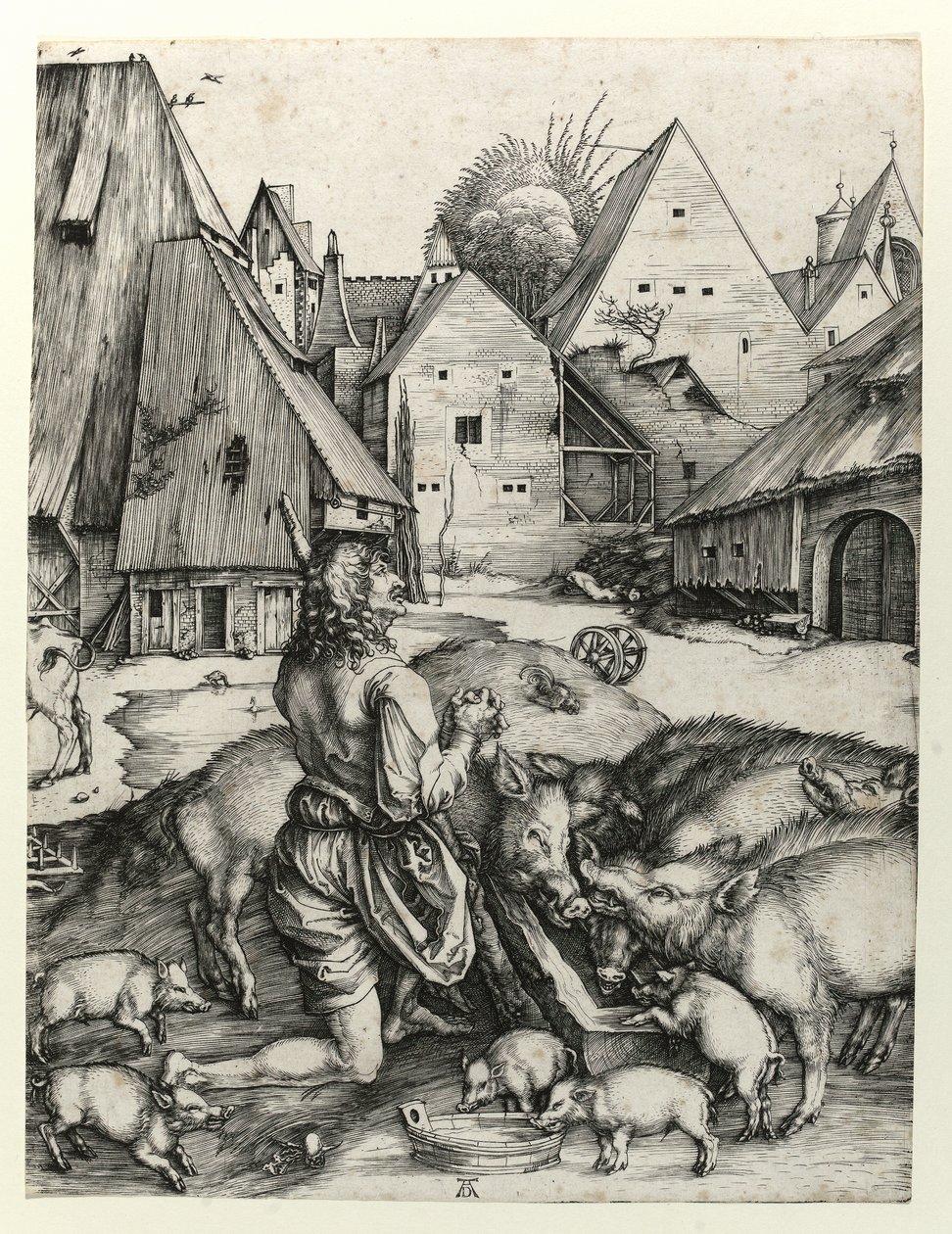 O filho pródigo de Albrecht Dürer