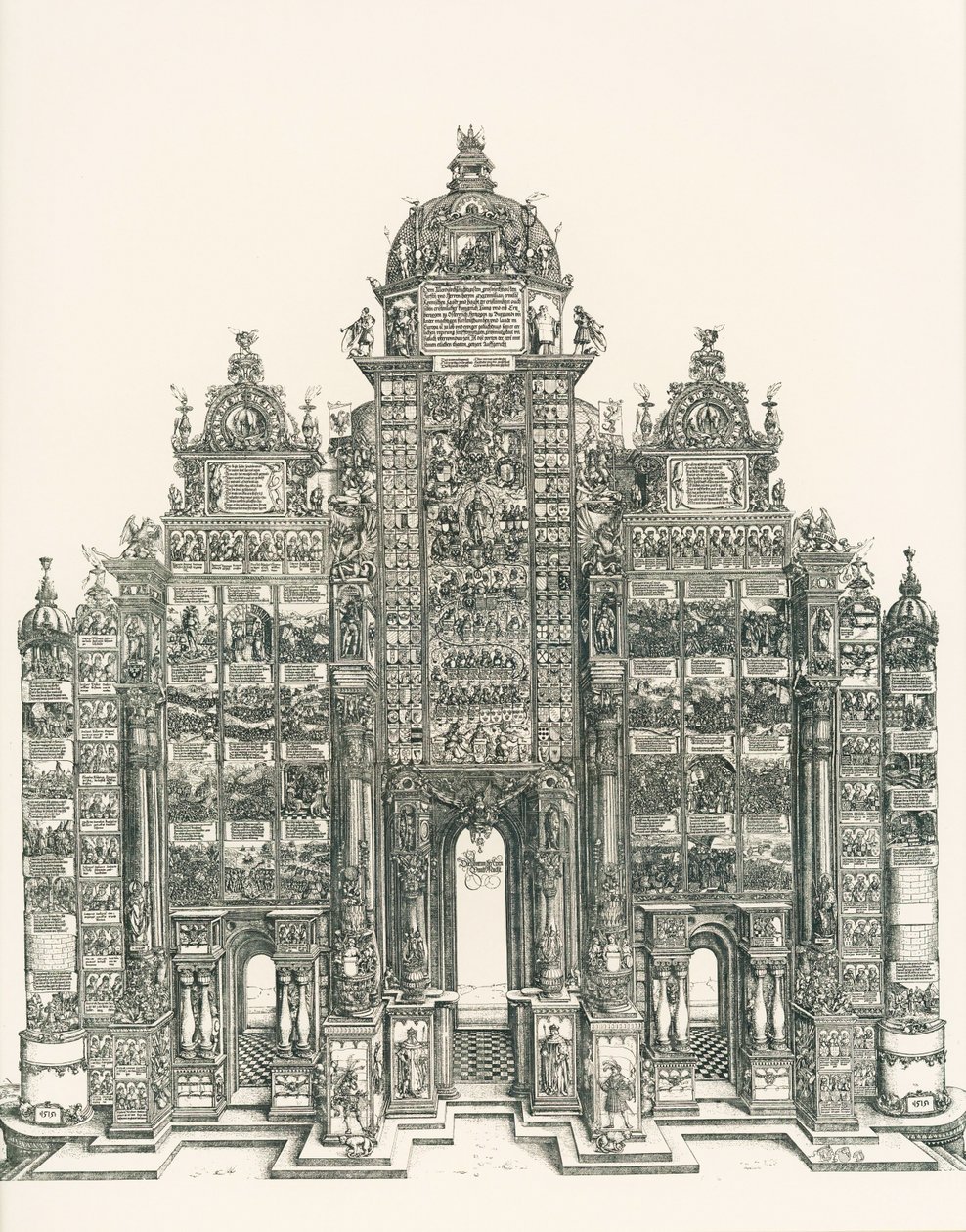 Arco do Triunfo do Imperador Maximiliano I de Albrecht Dürer or Duerer