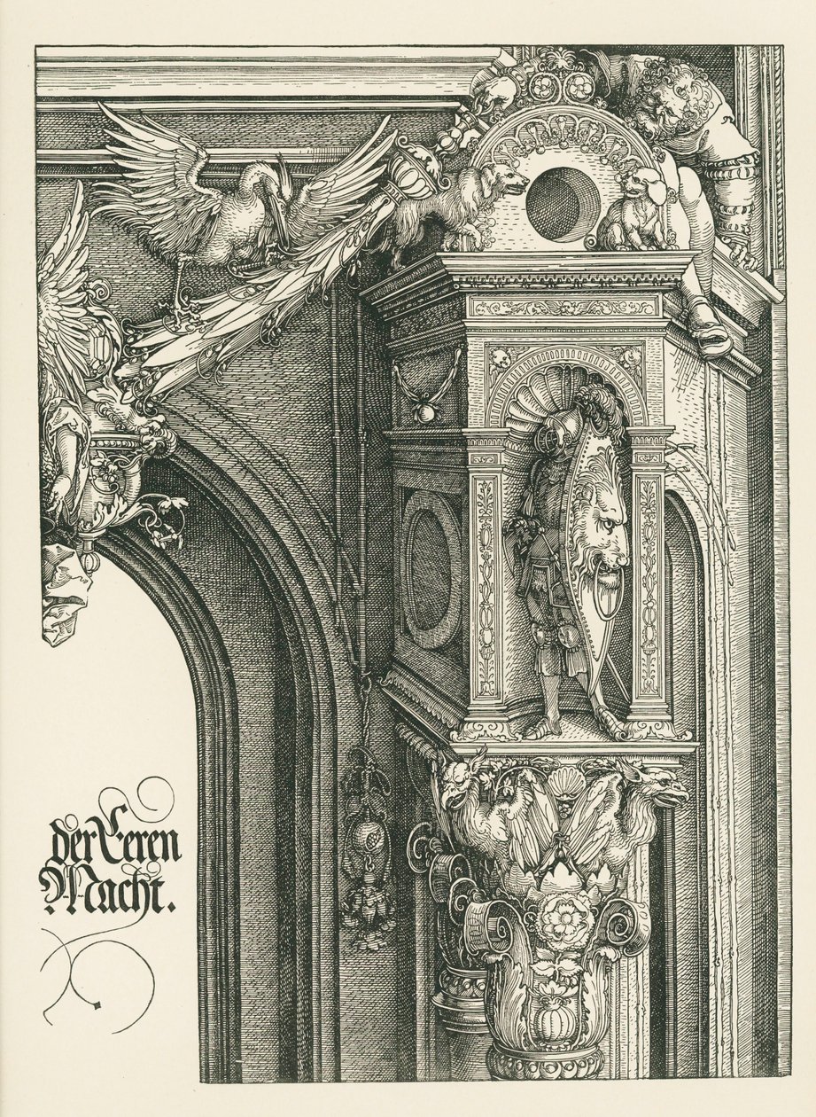 Arco do Triunfo do Imperador Maximiliano I de Albrecht Dürer or Duerer