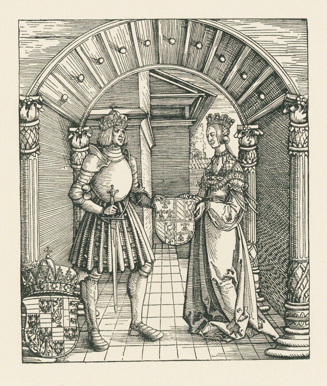 Arco do Triunfo do Imperador Maximiliano I de Albrecht Dürer or Duerer