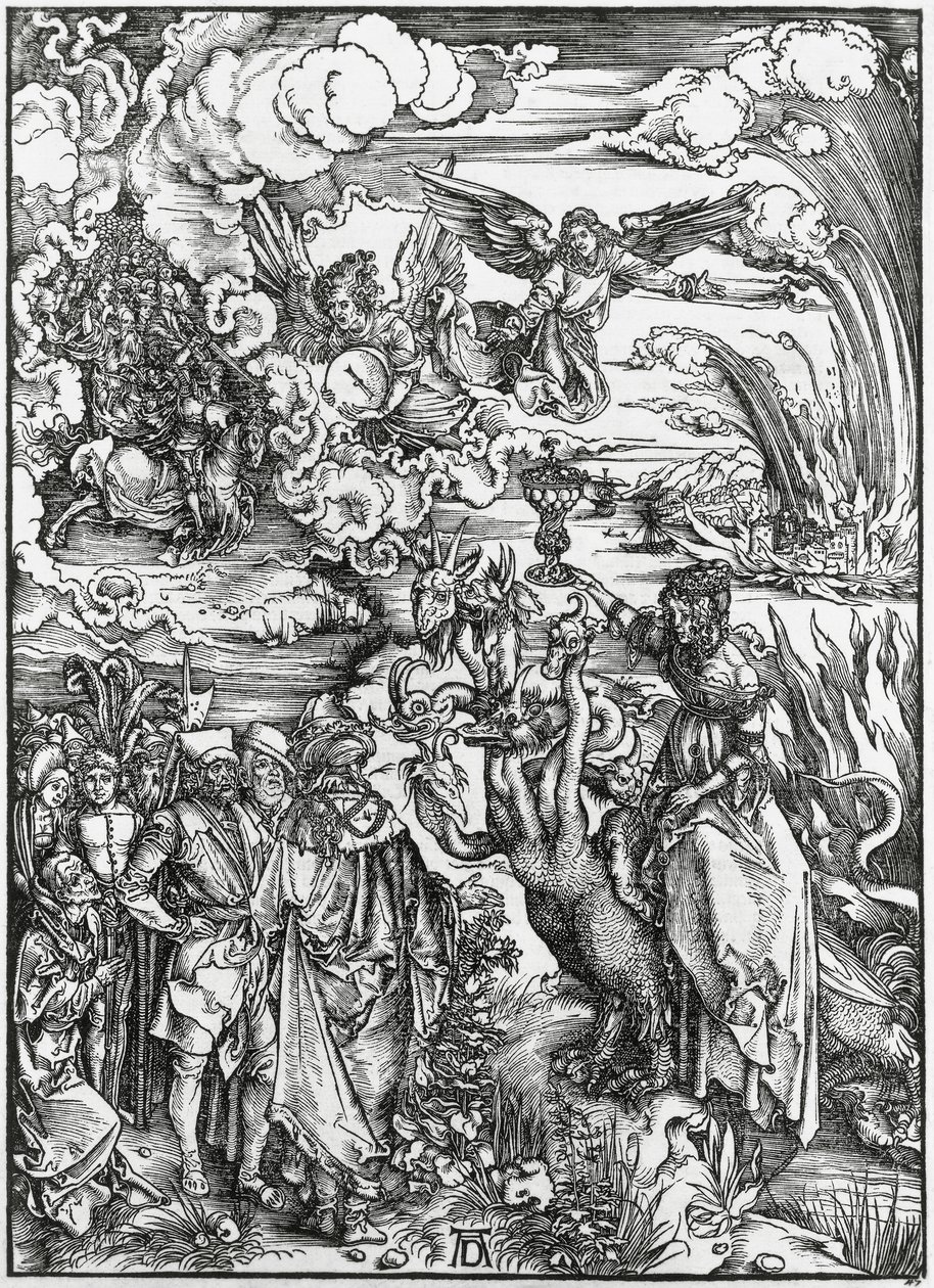 Puta da Babilónia, Apocalipse de Albrecht Dürer