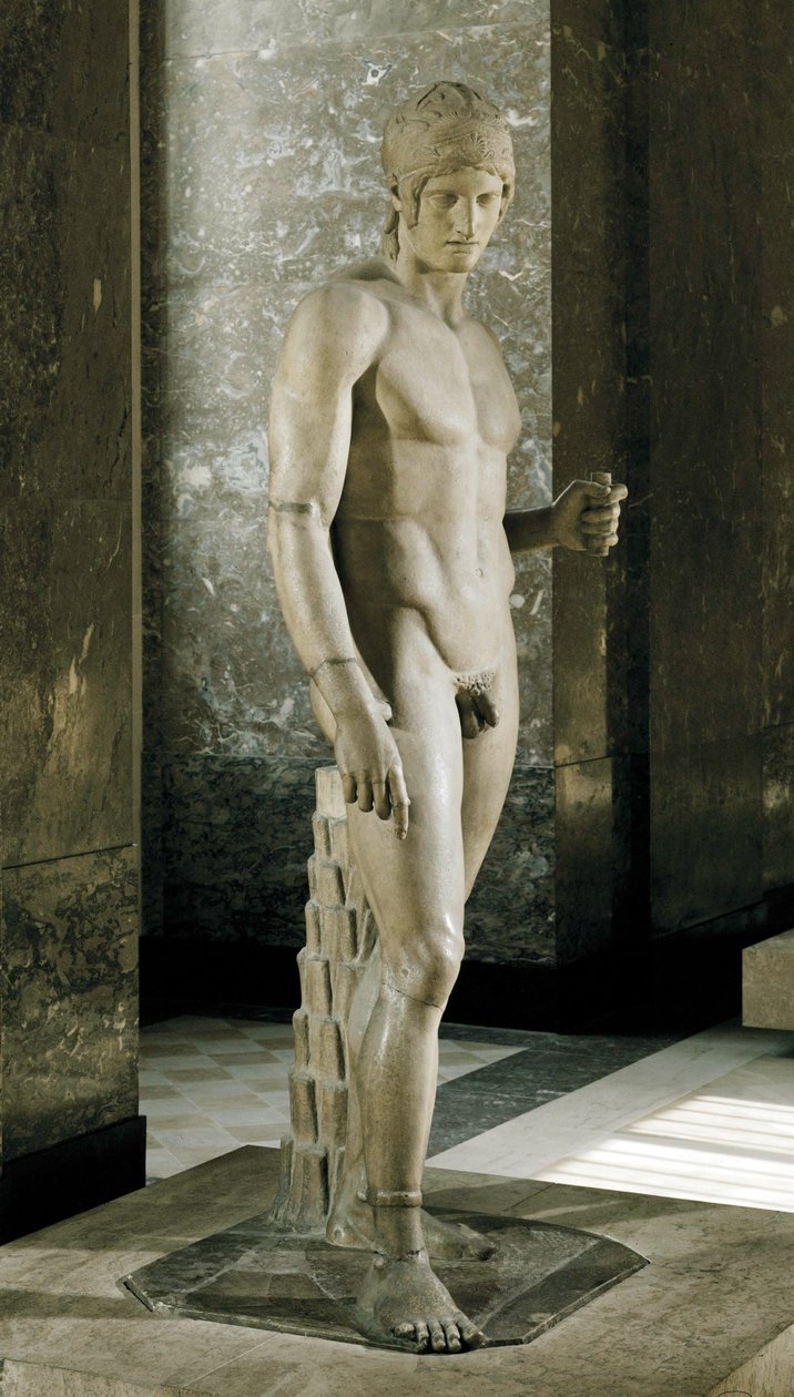 Ares, chamado Marte Borghese ... de Alcamenes Alcamenes