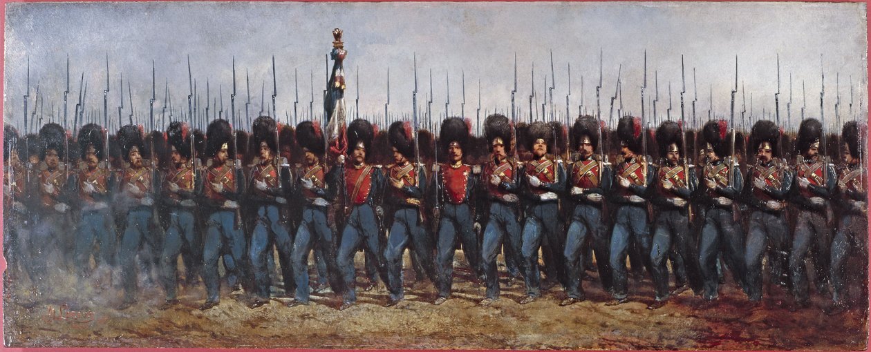 Desfile da Gendarmeria do Sena de Alcide Joseph Lorentz