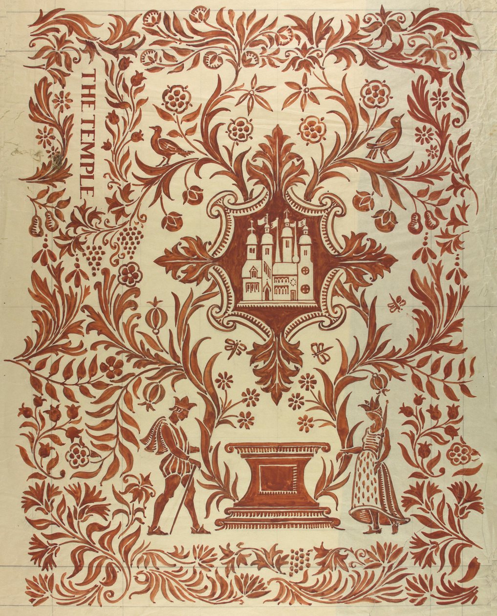 Capa do livro Templo para Oxford University Press de Alec Hunter