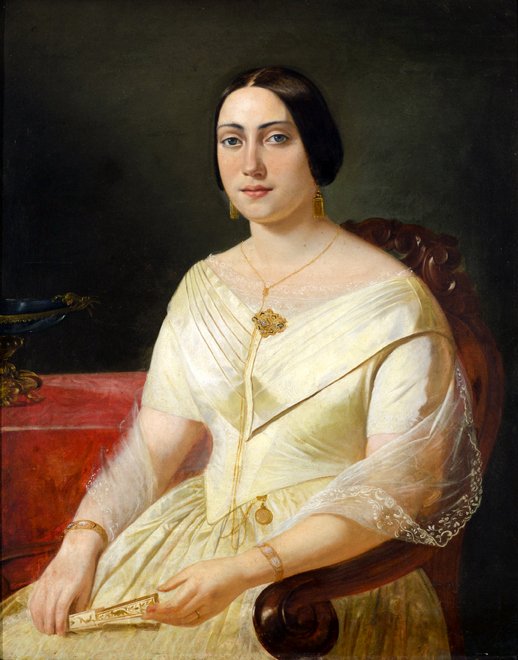 Retrato da Condessa de Aljezur de Alejandro Cicarelli