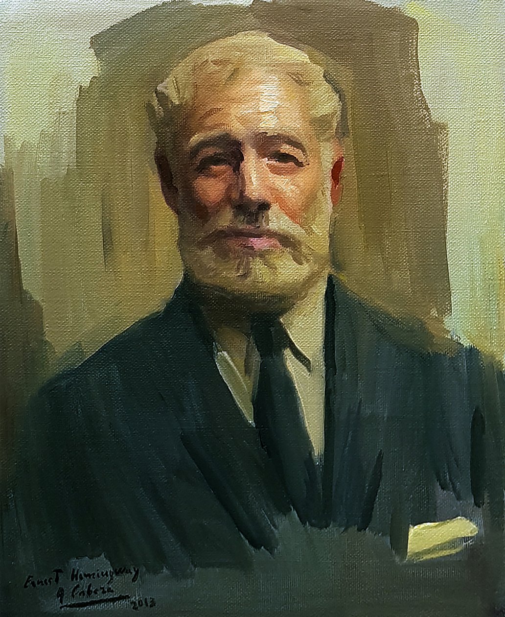 Ernest Hemingway de Alejandro Cabeza