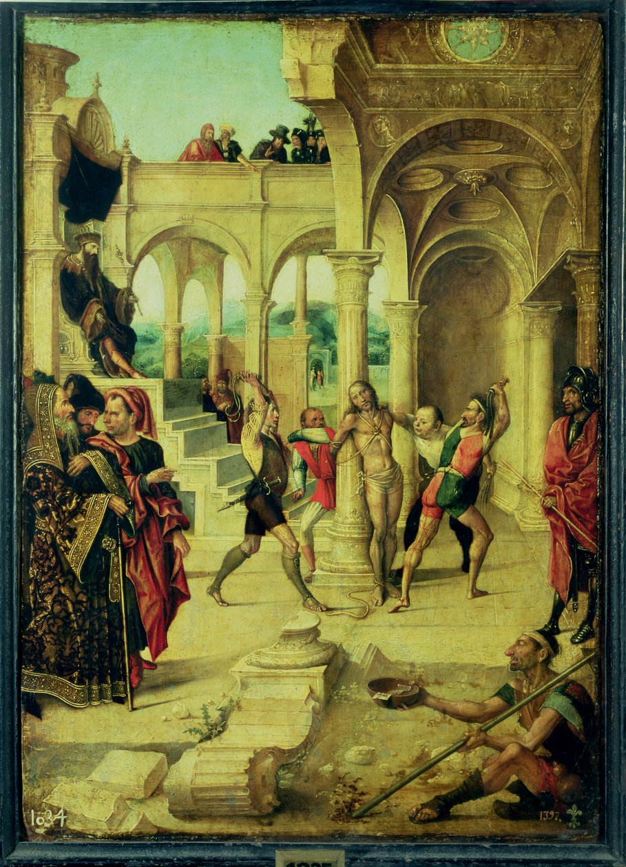 A Flagelação de Cristo de Alejo Fernandez