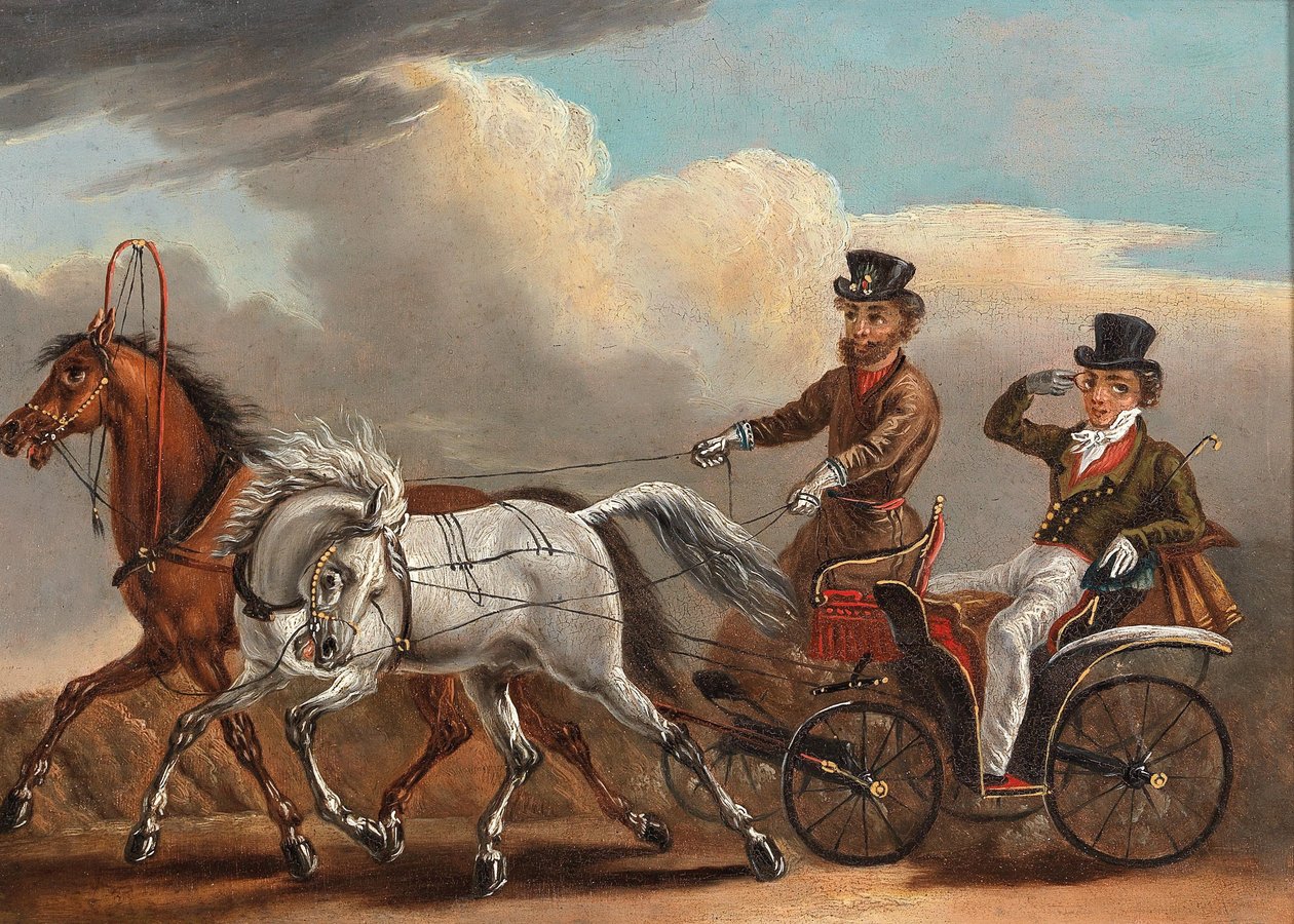Passeio de carruagem selvagem de seguidor de Aleksander Orowski