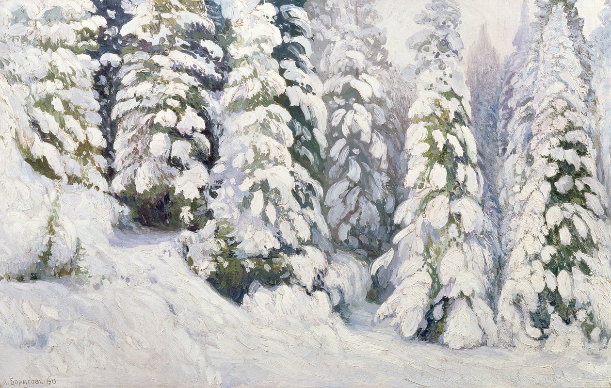 Conto de Inverno, 1913 de Aleksandr Alekseevich Borisov