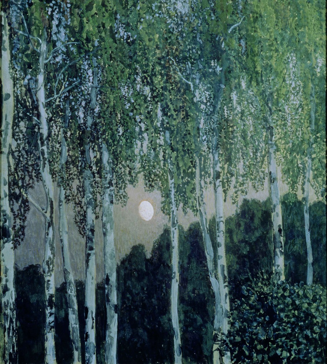 Árvores de vidoeiro de Aleksandr Jakovlevic Golovin