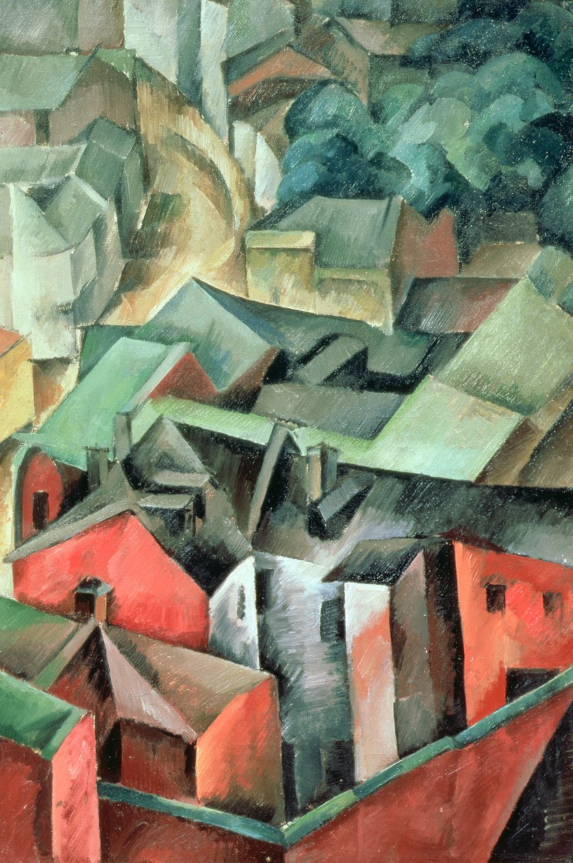 Paisagem de Aleksandr Aleksandrovich Osmerkin