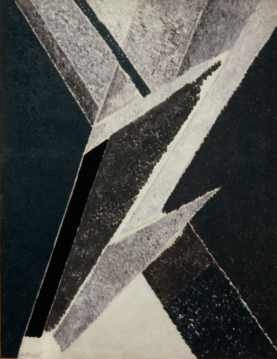 Composição pictórica, 1921 de Aleksandr Davidovic Drevin