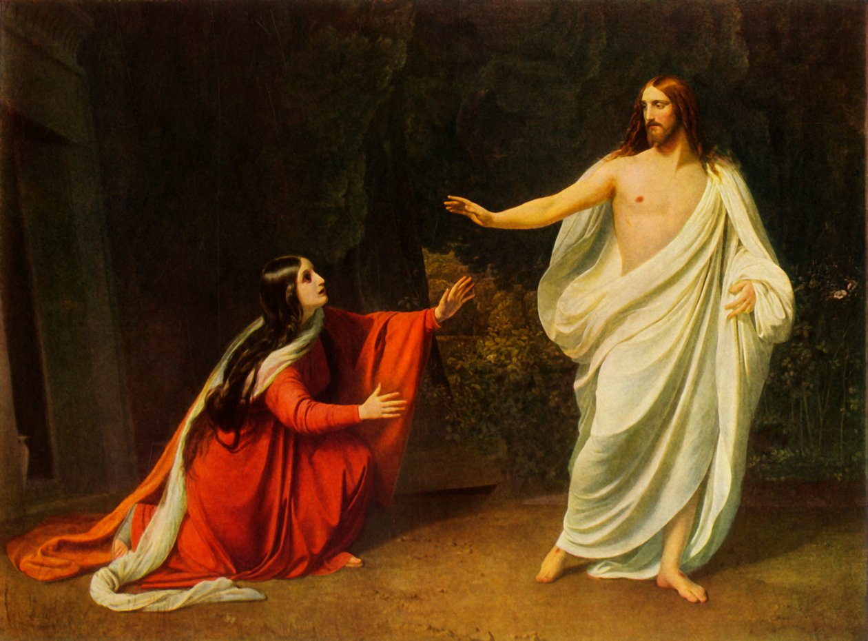 Cristo aparece para Maria Madalena, 1834, 1965. de Aleksandr Ivanov