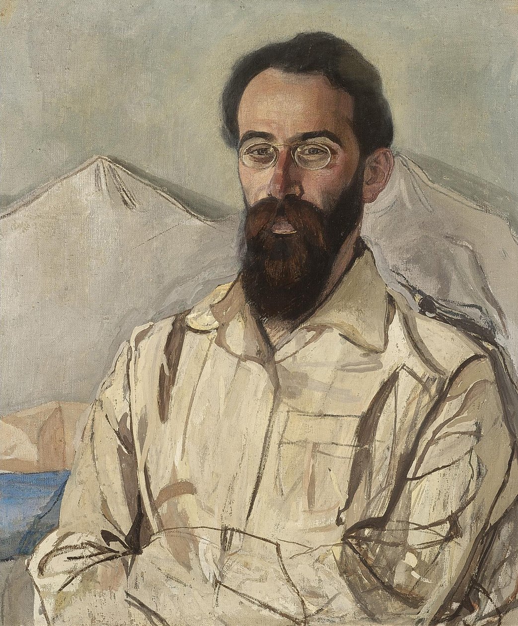 Retrato de Friedrich Eduardovich Krimmer 1888-1963, 1919 de Aleksandr Jakovlevic Golovin