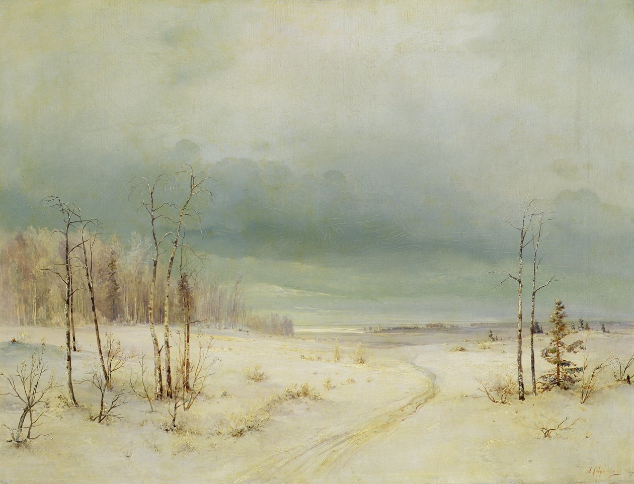 Inverno de Alexei Kondratjewitsch Sawrassow