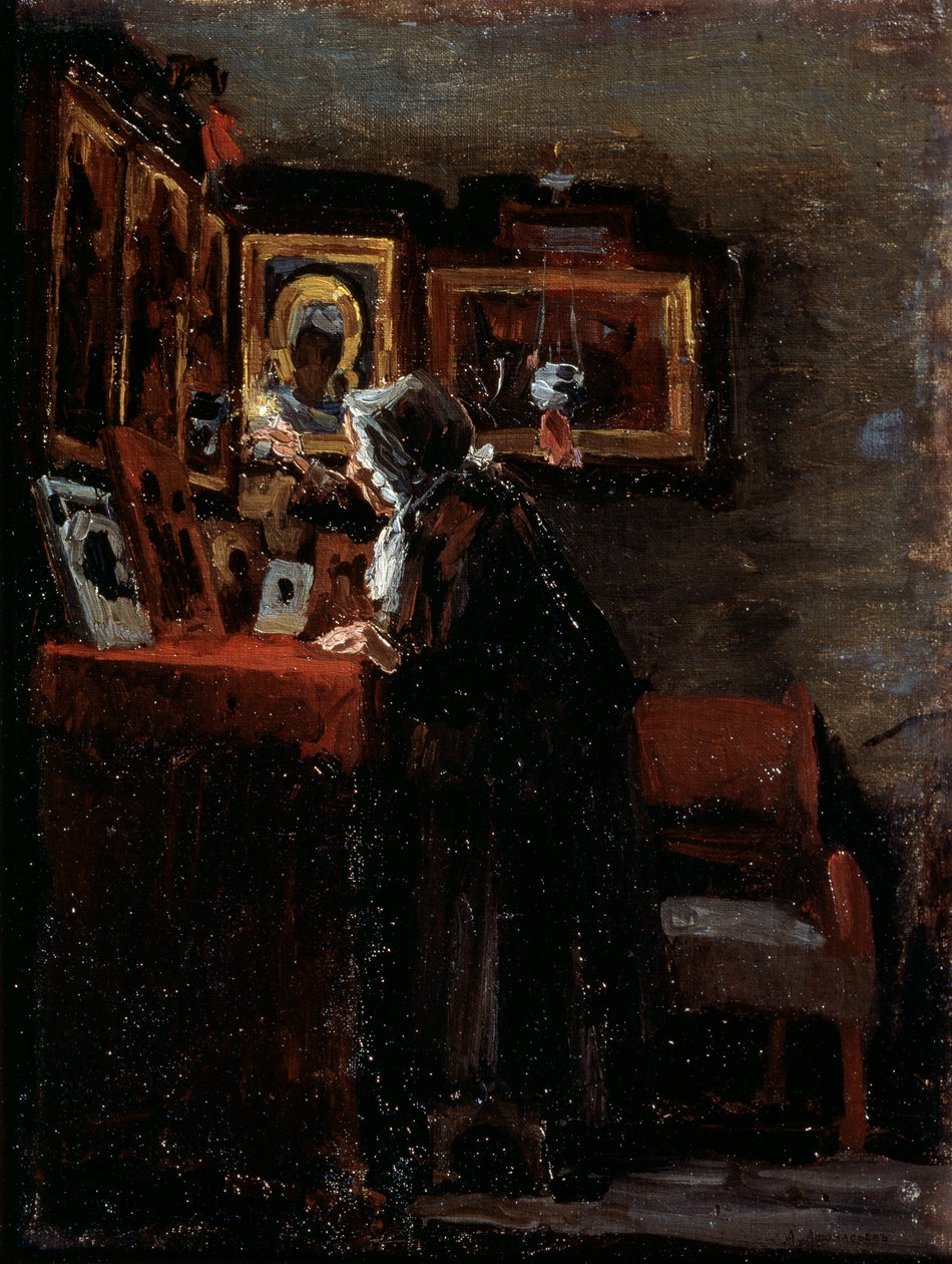 Antes de um banquete religioso