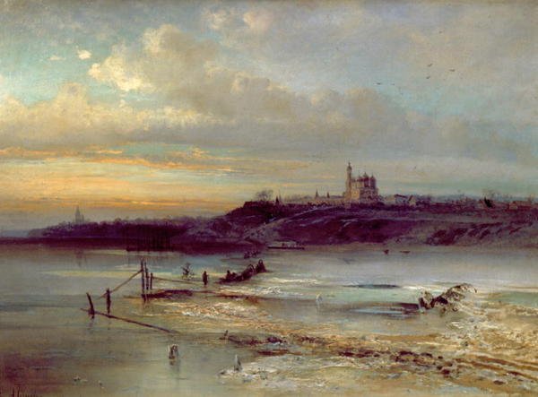 O Descongelamento, Yaroslavl de Alexei Kondratjewitsch Sawrassow