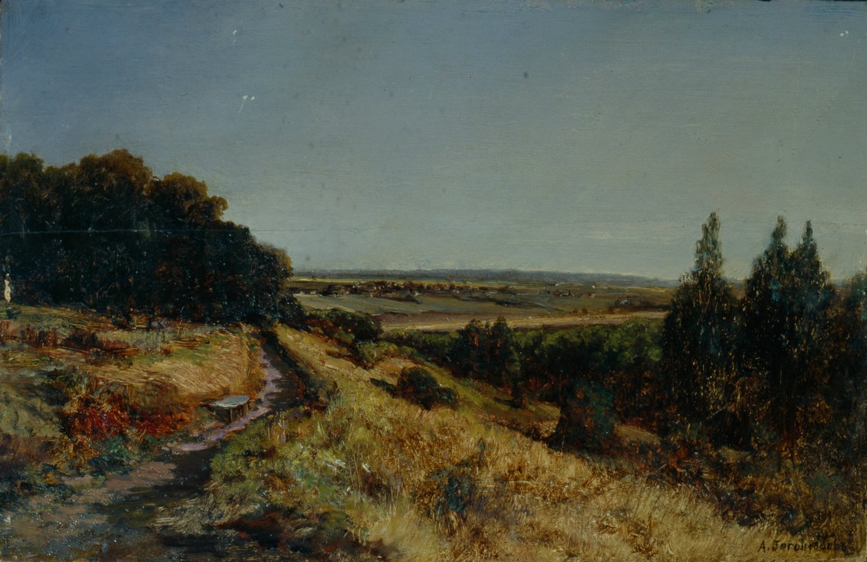 Alexander Radishchevs Estate Ablyazovo, 1860 de Aleksei Petrovich Bogolyubov