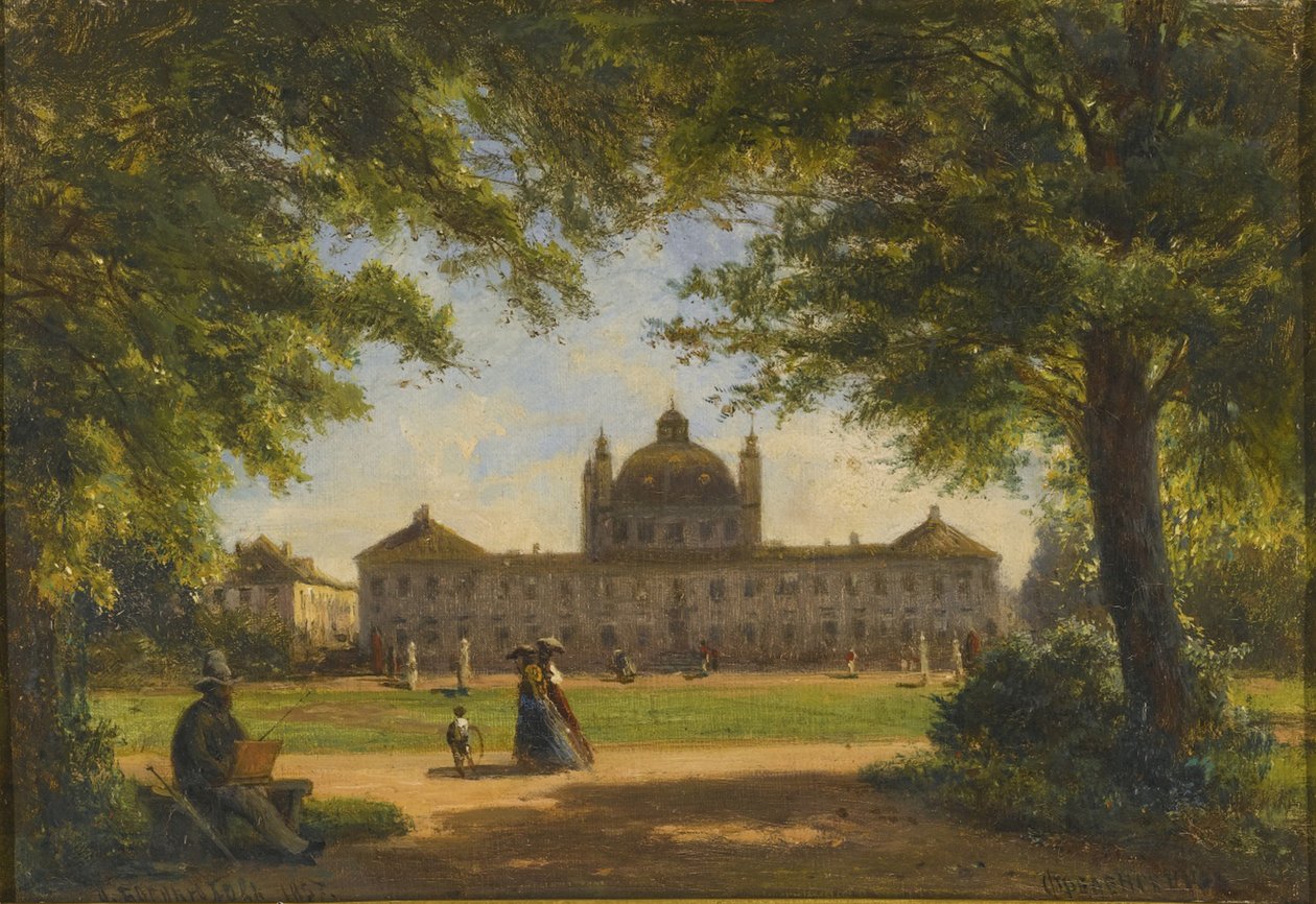 Palácio de Fredensborg de Aleksei Petrovich Bogolyubov