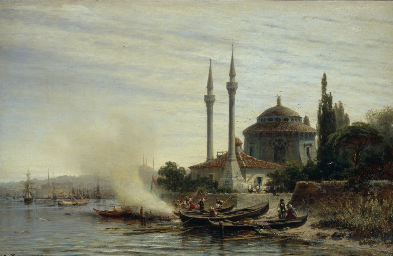 Chifre Dourado. Constantinopla, 1864 de Aleksei Petrovich Bogolyubov