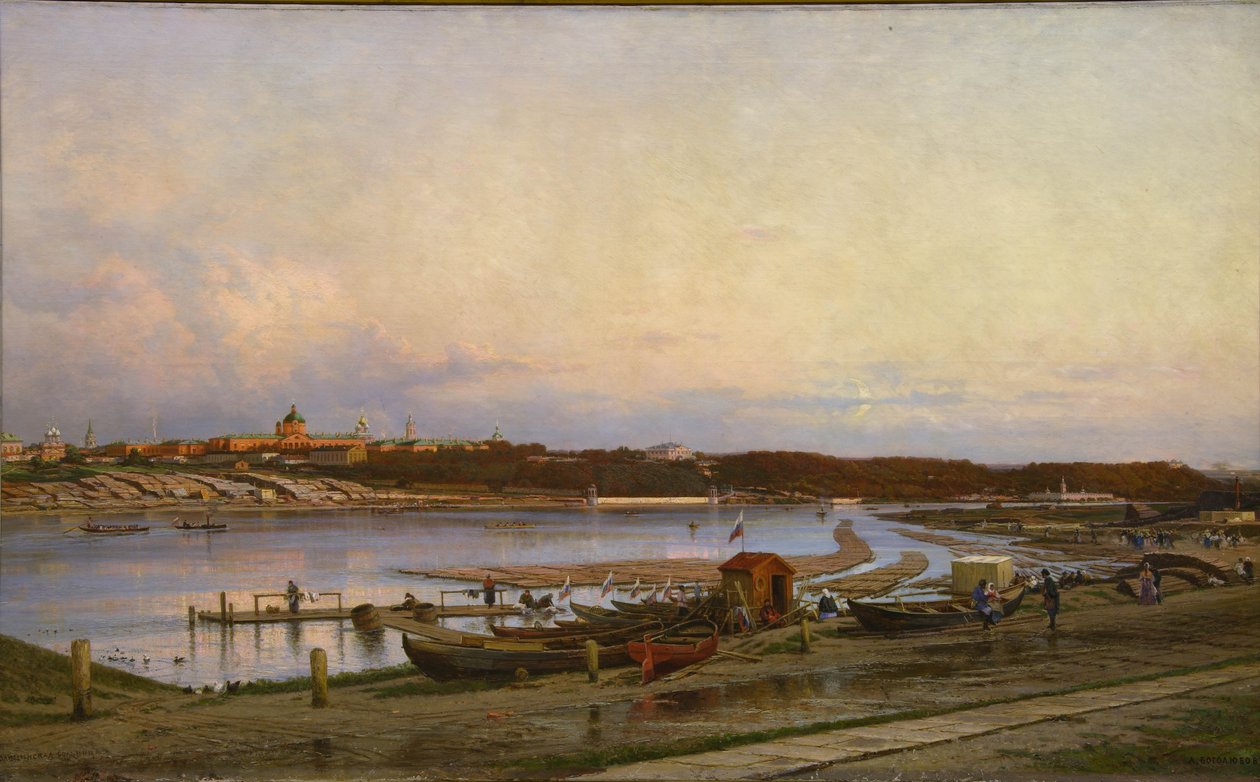 O Hospital Golitsyn em Moscou, 1880 de Aleksei Petrovich Bogolyubov