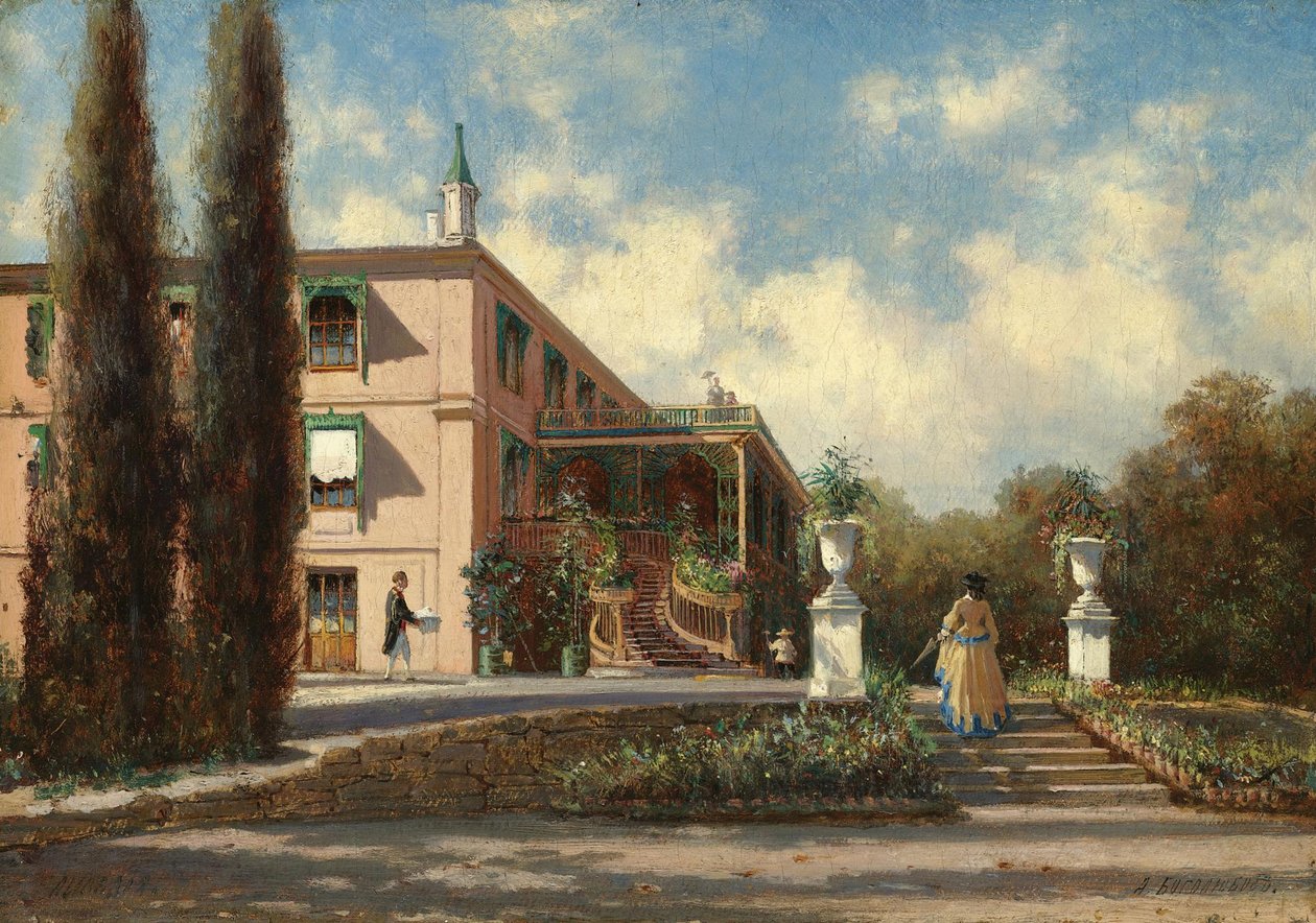 O palácio Livadiya de Aleksei Petrovich Bogolyubov