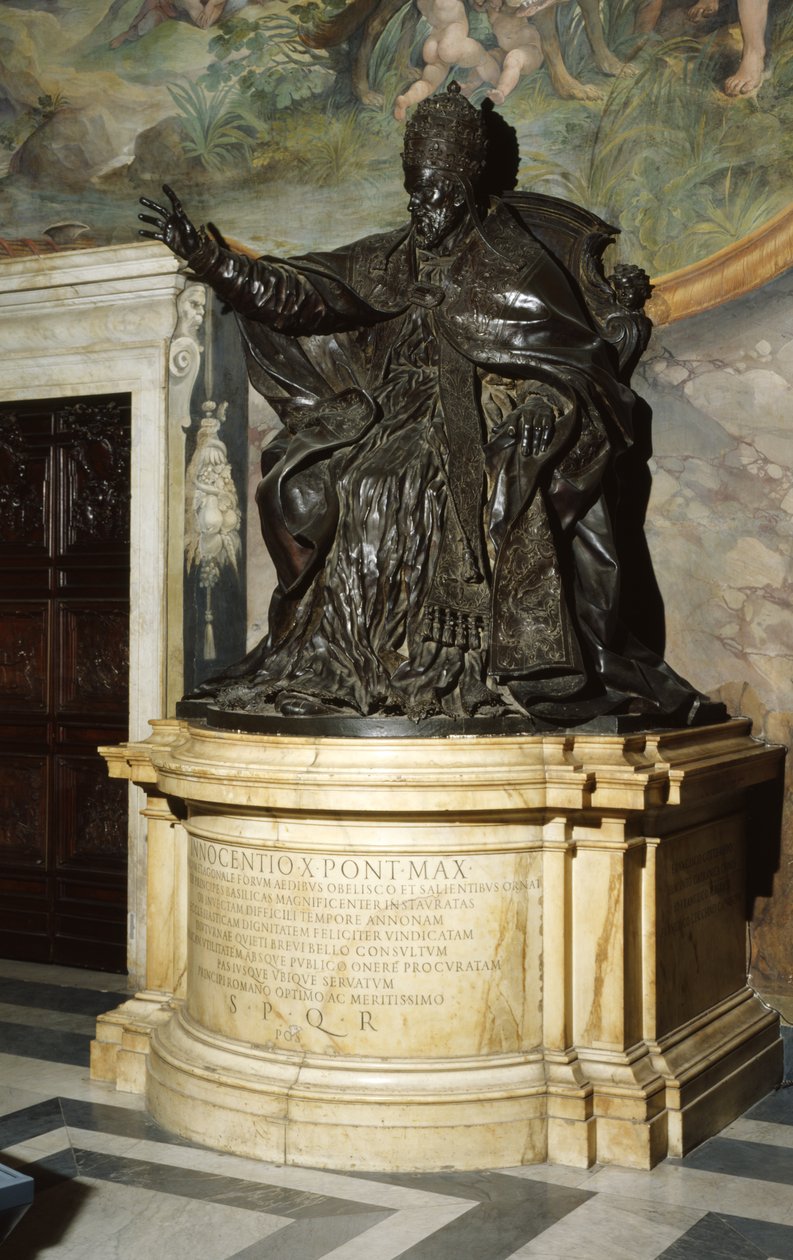 Inocente X (bronze) de Alessandro Algardi