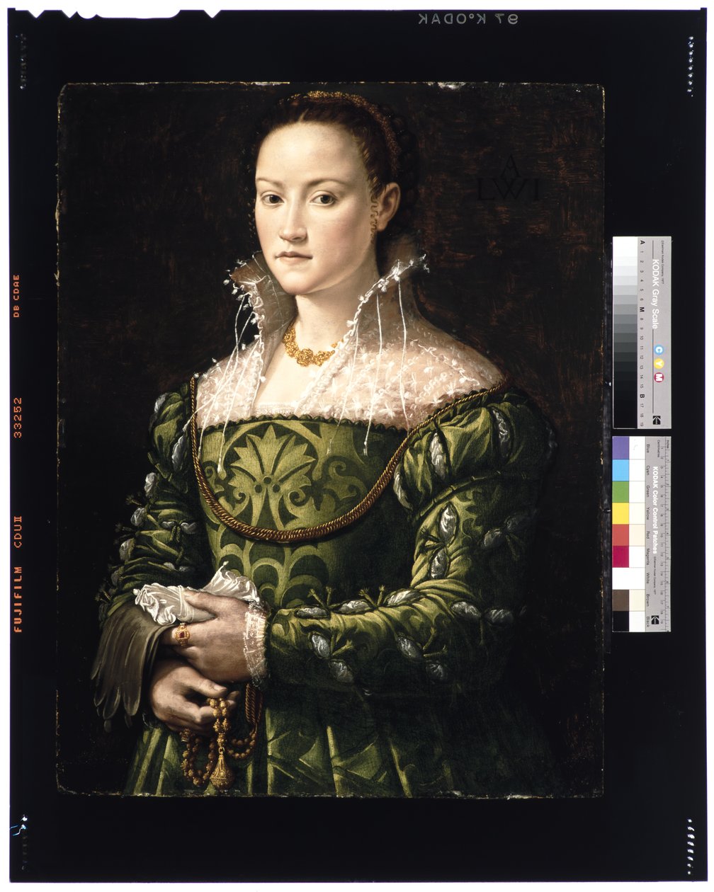 Retrato de uma senhora, c.1560 de Alessandro Allori