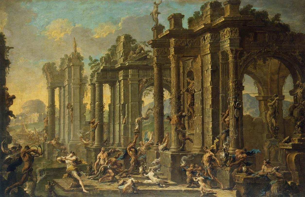 Cena Bacanesa de Alessandro Magnasco