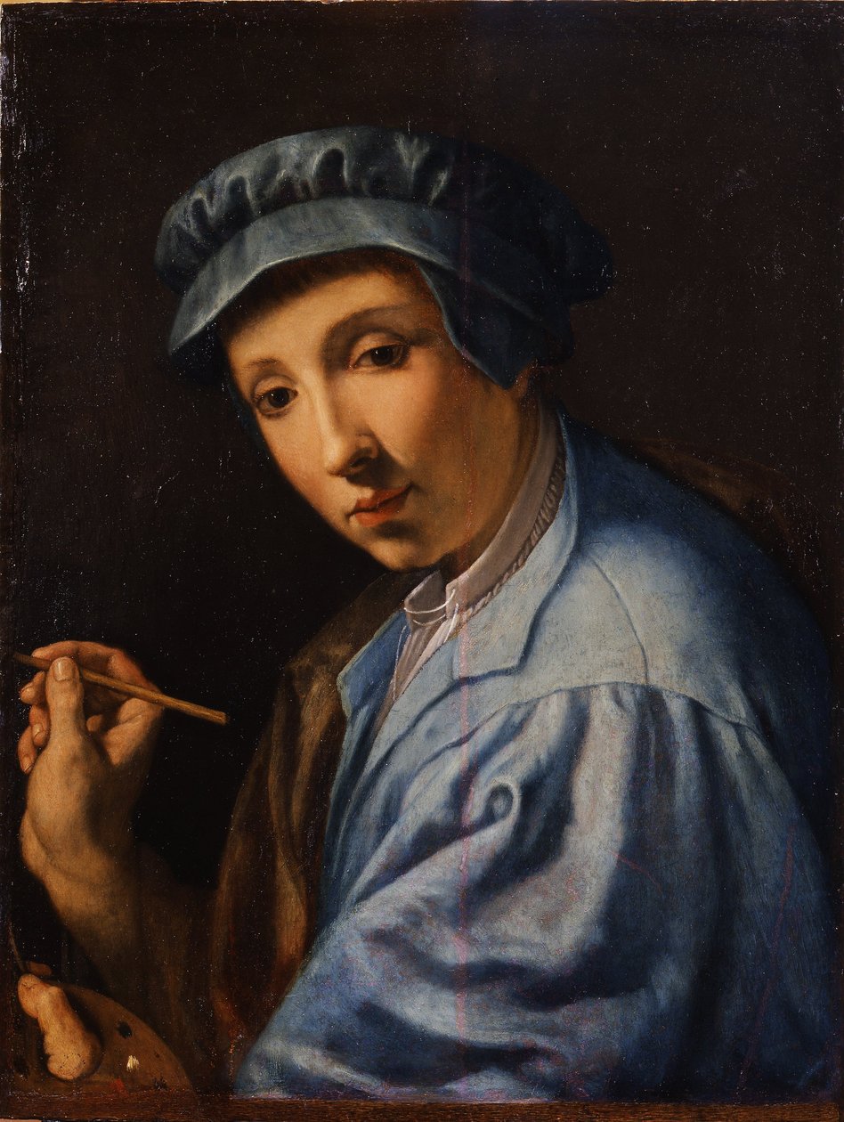 Italiano:  Autoritratto Autorretrato de Alessandro Allori