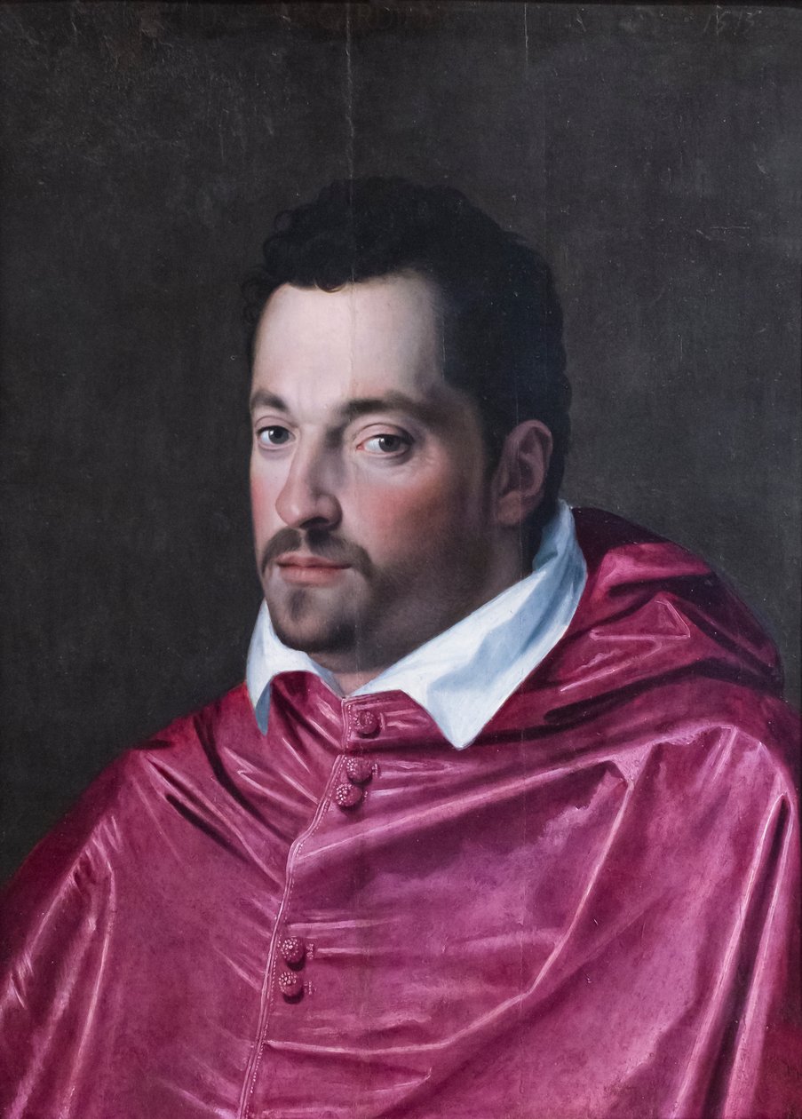 Retrato do cardeal Ferdinando Medici de Alessandro Allori
