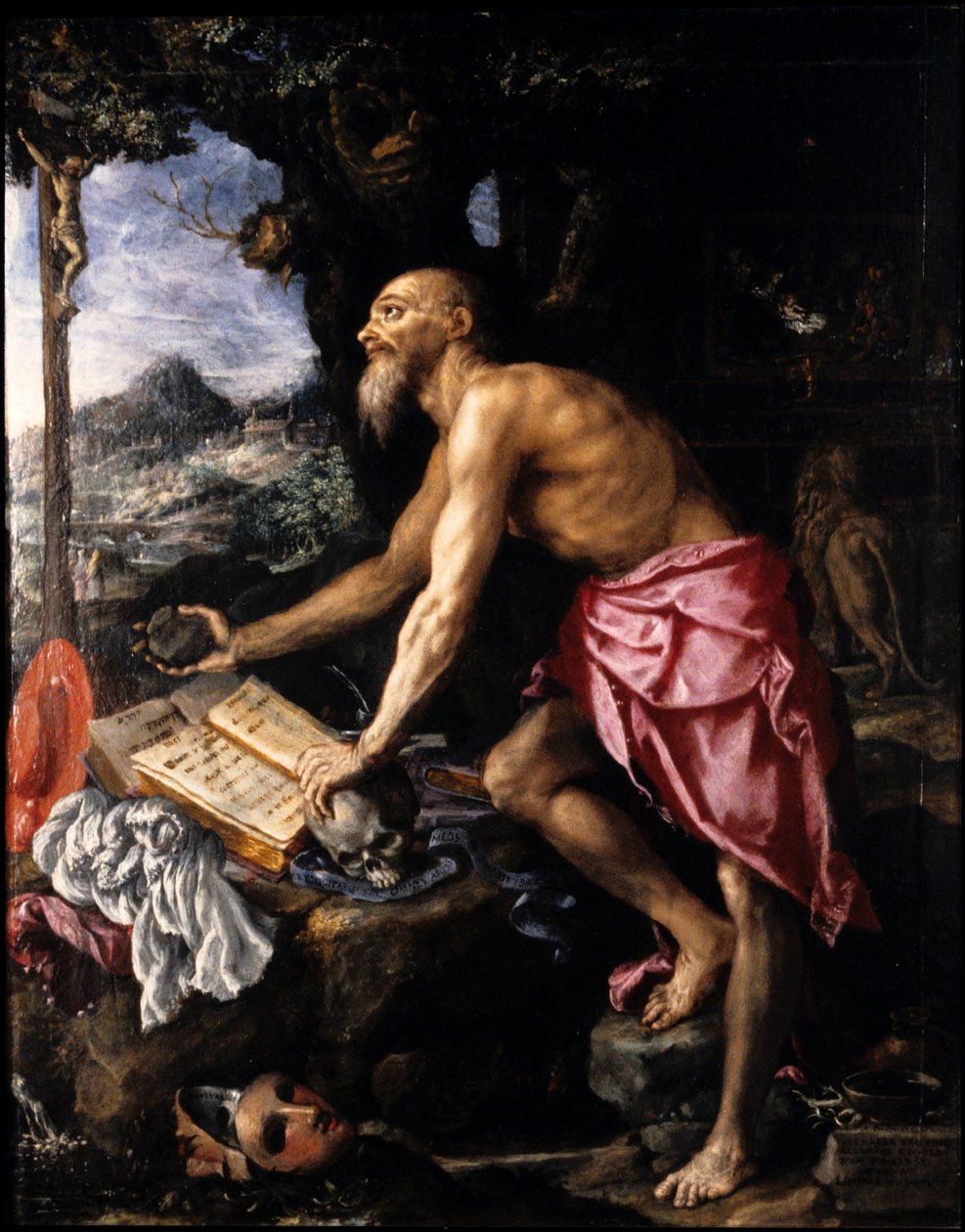 São Jerónimo penitente de Alessandro Allori