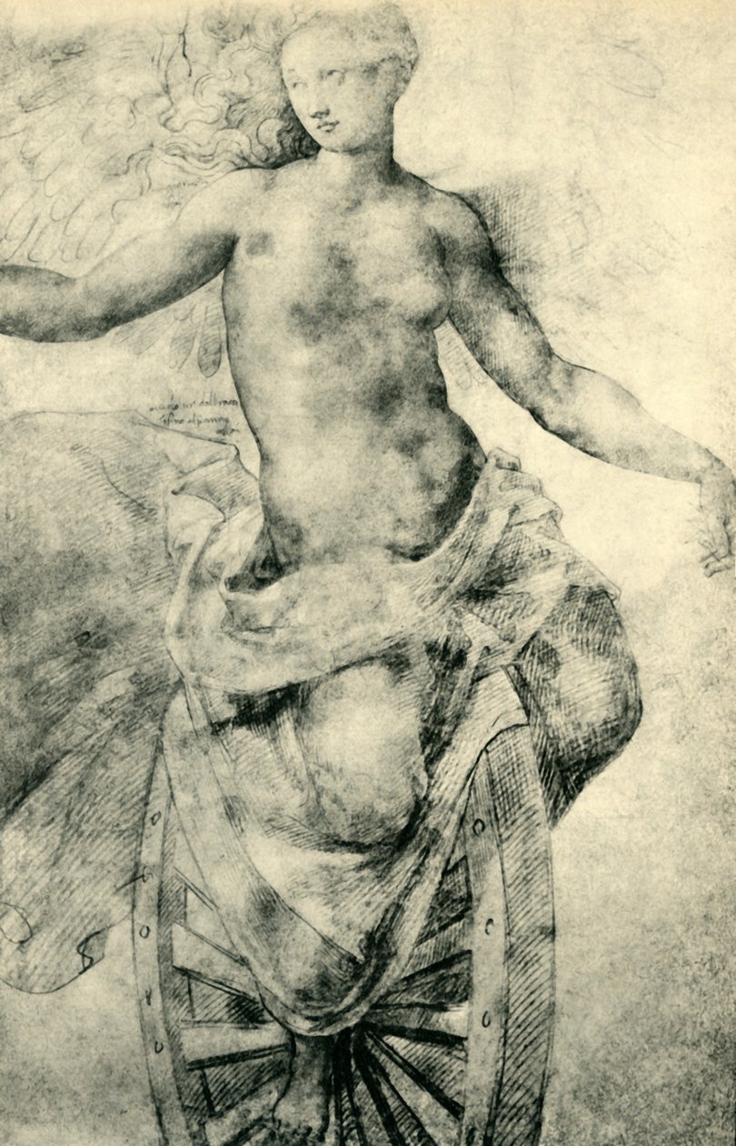 A deusa Fortuna, do final do século XVI ao início do século XVII, 1943. de Alessandro Allori