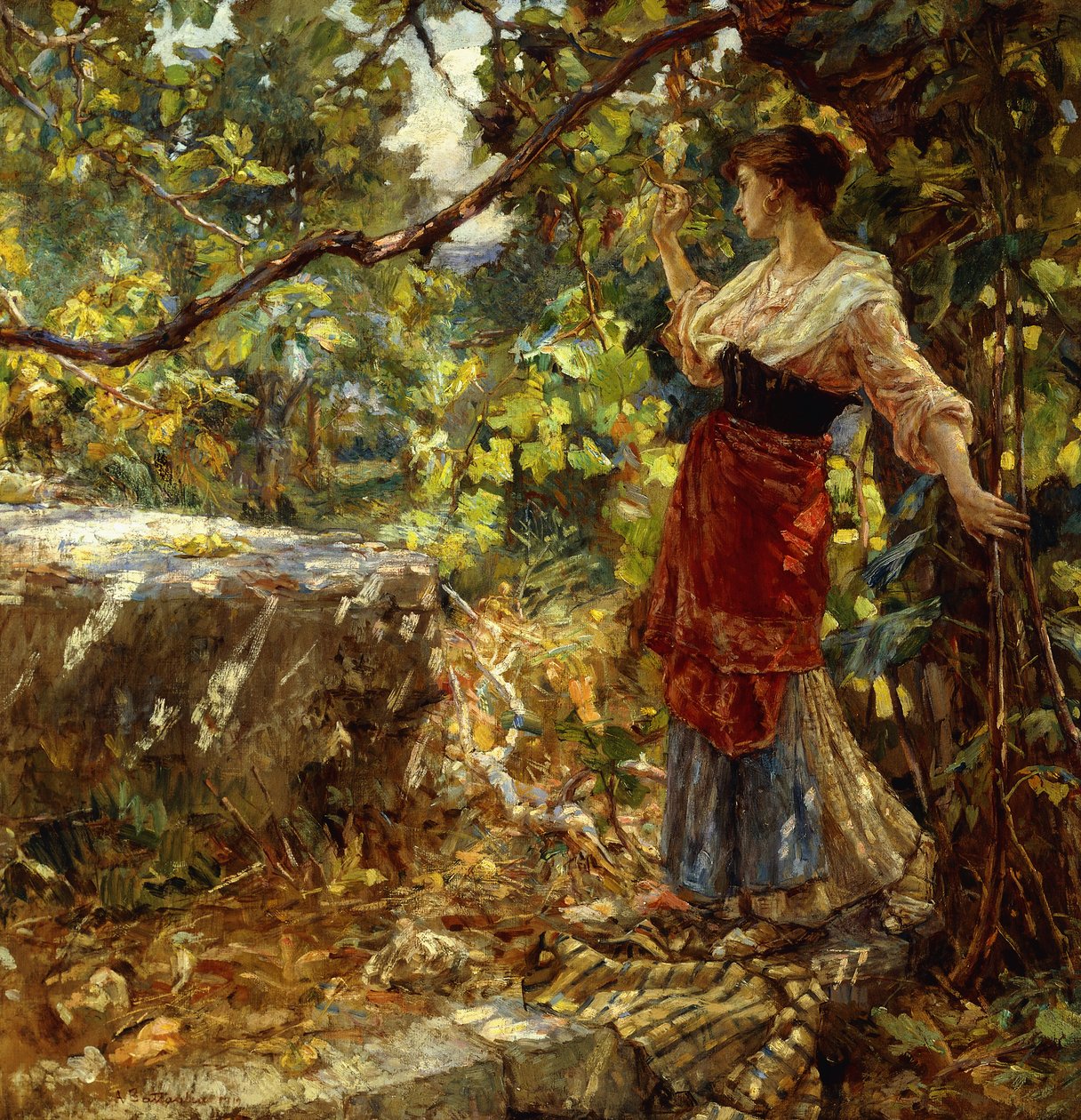 Pensamentos Distantes, 1919 de Alessandro Battaglia